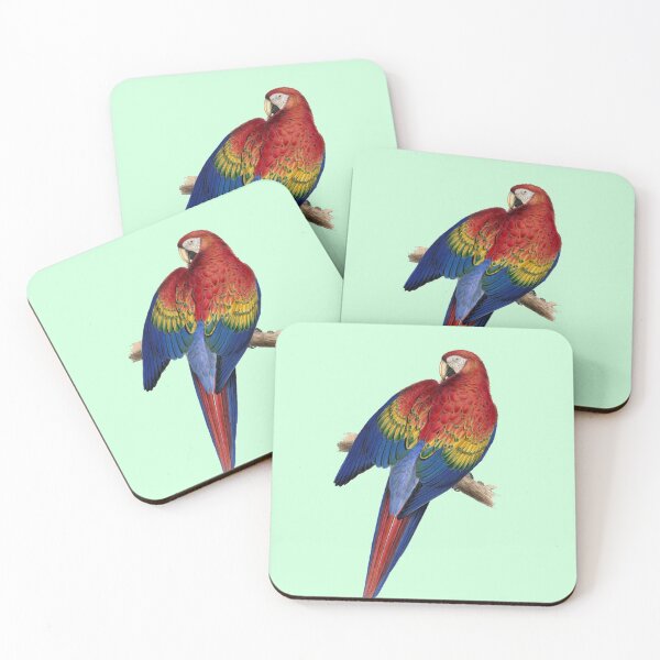 Item preview, Red and Yellow Macaw by Edward Lear designed and sold by Amanda1775.