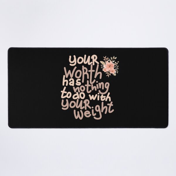 Item preview, Motivation Your Worth has nothing to do with your weight designed and sold by Krsna Priya.