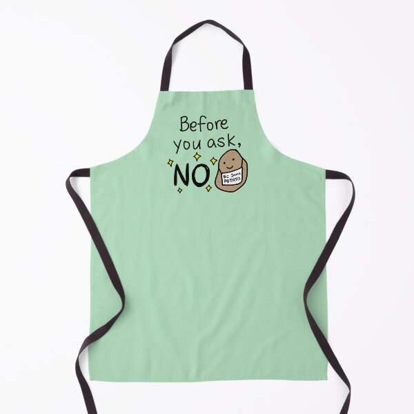 Item preview, before you ask, no. because imma potato (green) designed and sold by LifeWithMeme.