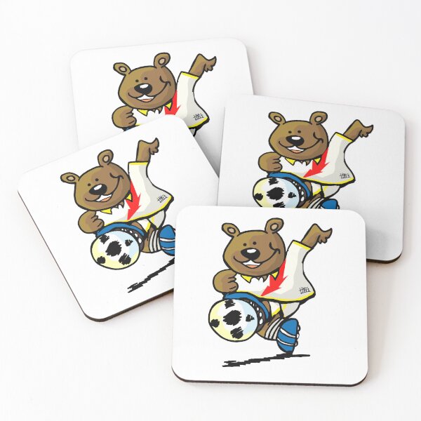 Item preview, RAYO VALLECANO FOOTBALL BEAR designed and sold by camyss23.