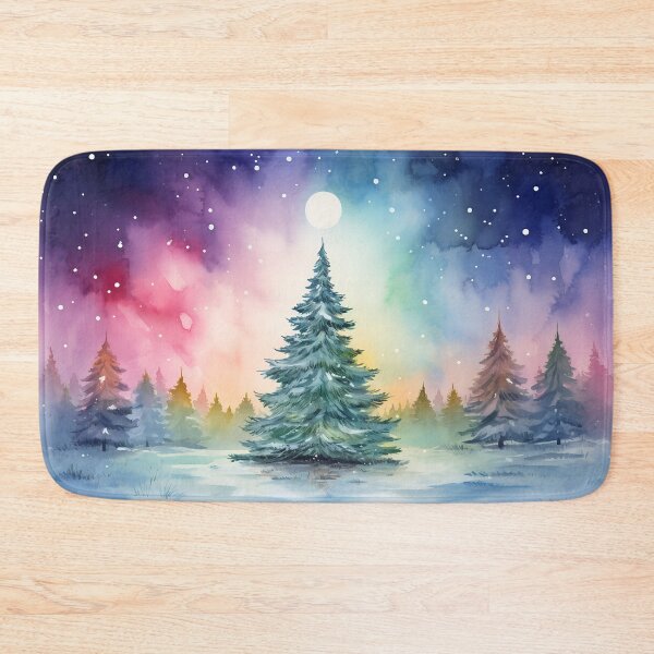 Item preview, Aurora borealis light landscape designed and sold by Art by Lilia.