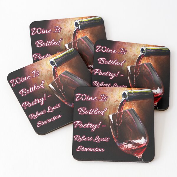 Item preview, Wine Is Bottled Poetry! designed and sold by TidyKitchenInc.