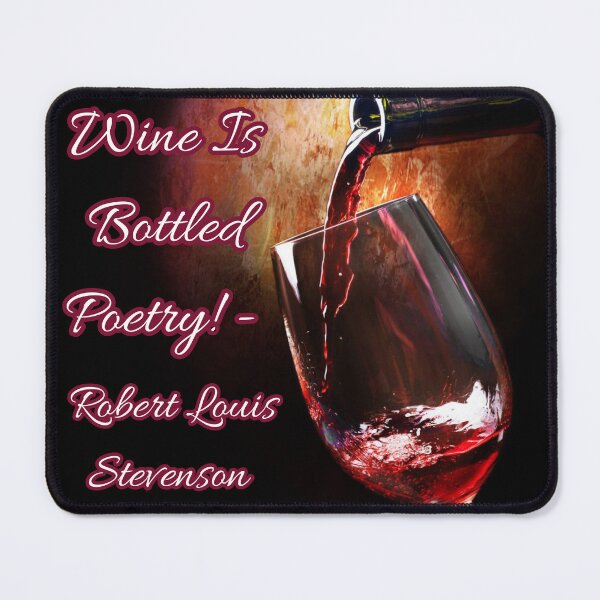 Item preview, Wine Is Bottled Poetry! designed and sold by TidyKitchenInc.