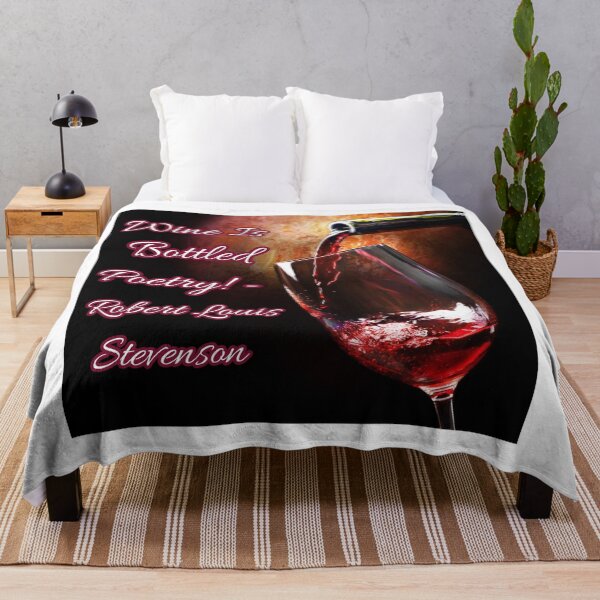 Item preview, Wine Is Bottled Poetry! designed and sold by TidyKitchenInc.