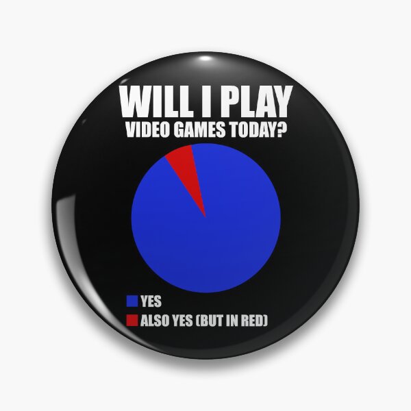 Item preview, Will I Play Video Games Today Yes No designed and sold by ArabCorner.