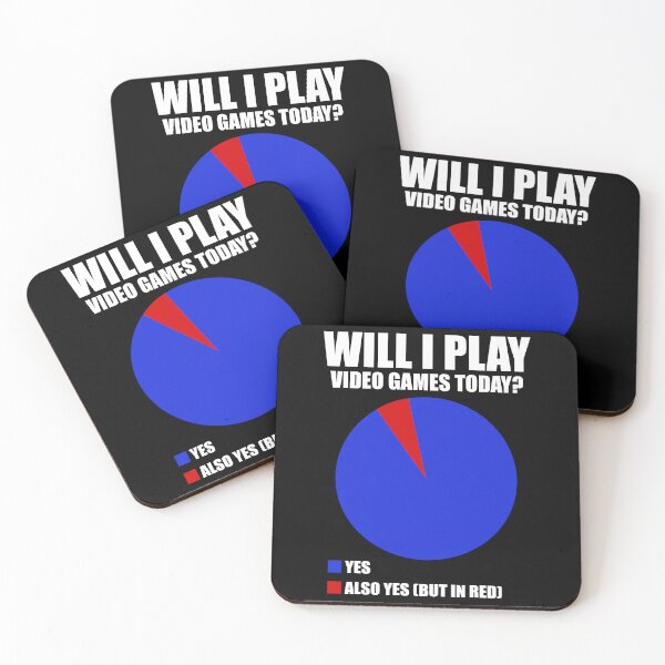 Item preview, Will I Play Video Games Today Yes No designed and sold by ArabCorner.