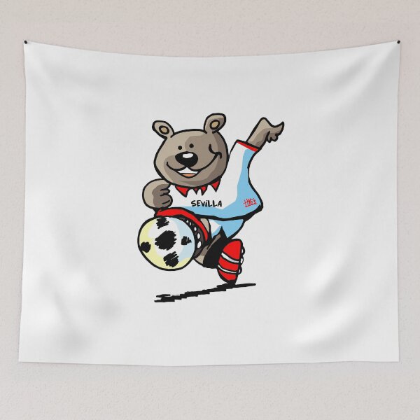 Item preview,  SEVILLE FOOTBALL BEAR designed and sold by camyss23.