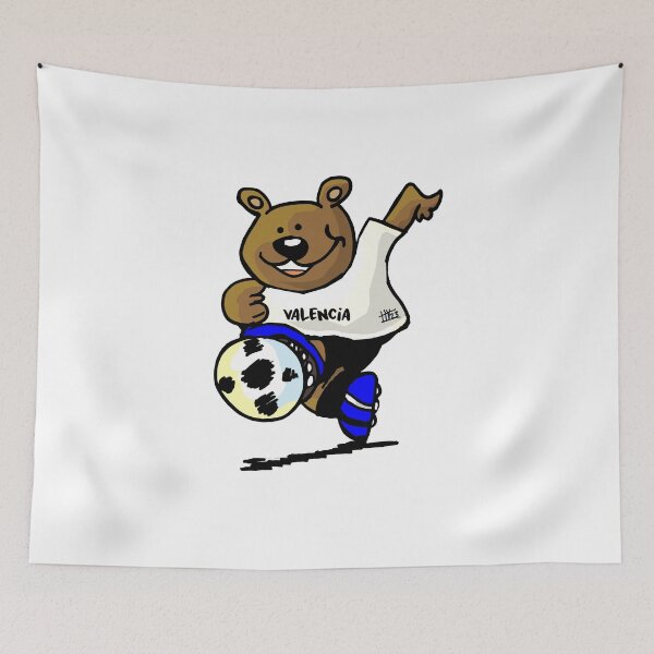 Item preview,  VALENCIA FOOTBALL BEAR designed and sold by camyss23.