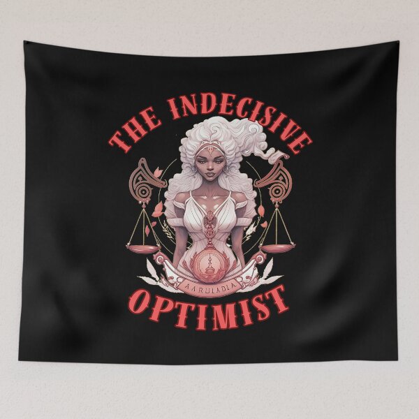 Item preview, The Indecisive Optimist. libra astrology designed and sold by ZodiacWonders.