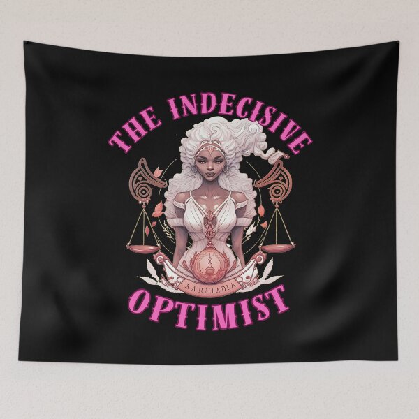 Item preview, The Indecisive Optimist. libra zodiac sign designed and sold by ZodiacWonders.