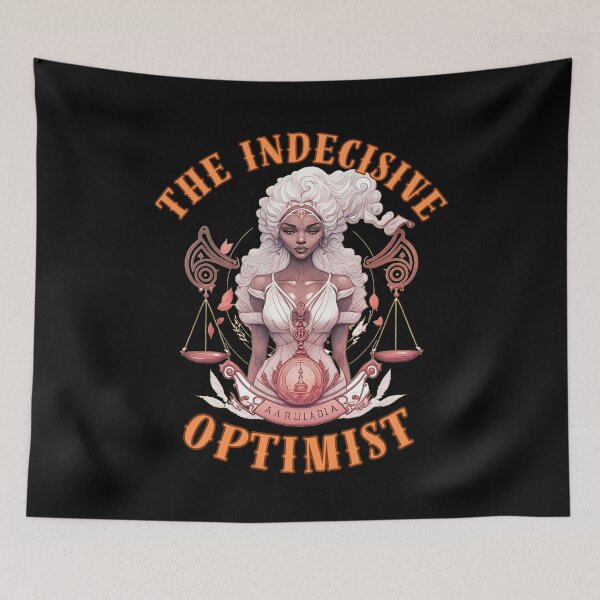 Item preview, The Indecisive Optimist. libra lovers designed and sold by ZodiacWonders.
