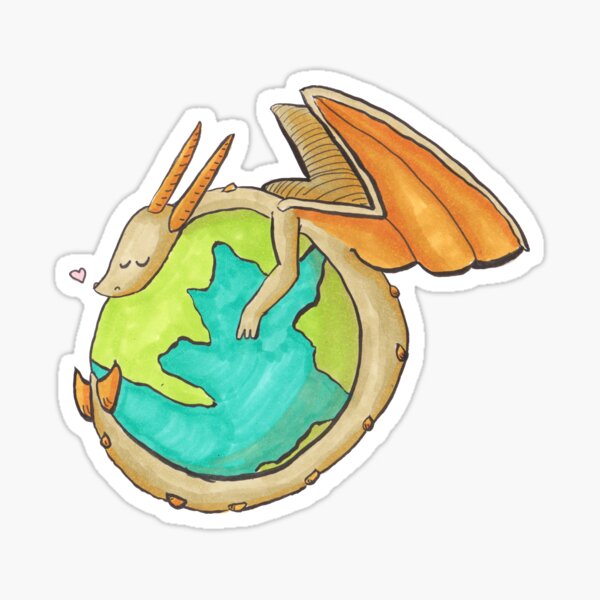 World Hug Sticker