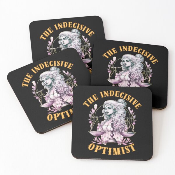 Item preview, The Indecisive Optimist. libra personality designed and sold by ZodiacWonders.