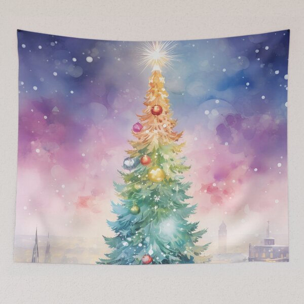 Item preview, Aurora borealis light landscape designed and sold by Art by Lilia.