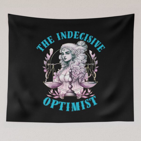 Item preview, The Indecisive Optimist. funny libra designed and sold by ZodiacWonders.