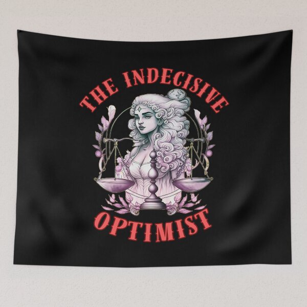 Item preview, The Indecisive Optimist. leo lovers designed and sold by ZodiacWonders.