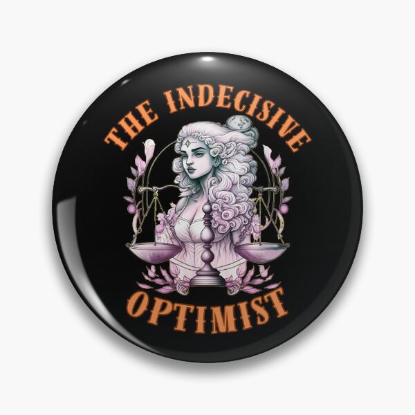 Item preview, The Indecisive Optimist. sun in libra designed and sold by ZodiacWonders.