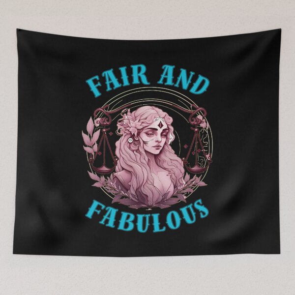 Item preview, Fair And Fabulous. libra birthday designed and sold by ZodiacWonders.