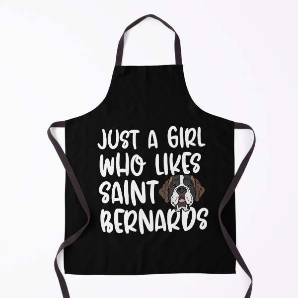 Item preview, Just A Girl Who Likes Saint Bernards designed and sold by TheAnimalZ00.