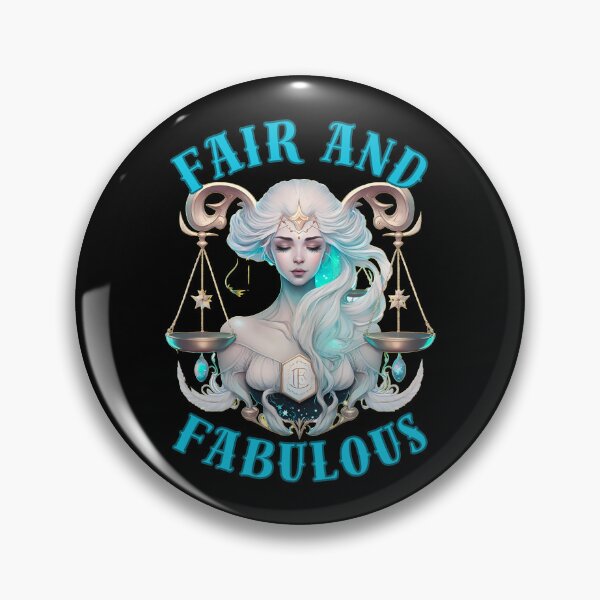 Item preview, Fair And Fabulous. funny libra designed and sold by ZodiacWonders.