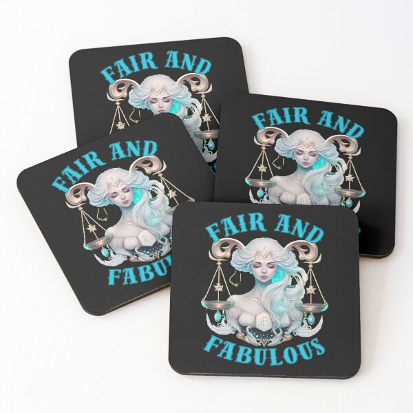 Item preview, Fair And Fabulous. funny libra designed and sold by ZodiacWonders.