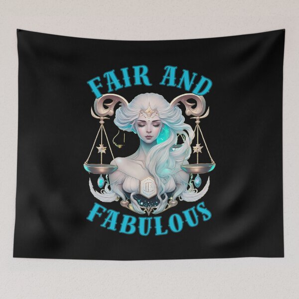 Item preview, Fair And Fabulous. funny libra designed and sold by ZodiacWonders.