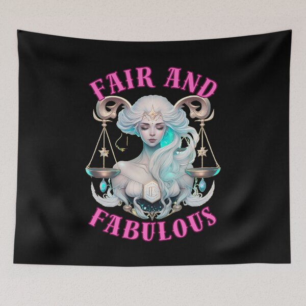 Item preview, Fair And Fabulous. libra october designed and sold by ZodiacWonders.