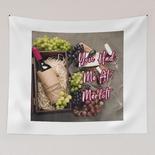 Artikelvorschau, Du hast mich bei Merlot erwischt! entworfen und verkauft von TidyKitchenInc.