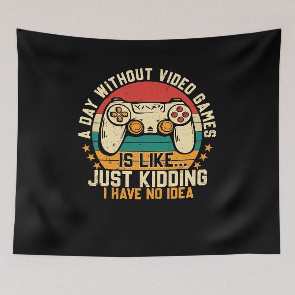 Item preview, A Day Without Video Games Funny Gaming Gifts Men Boys Teens designed and sold by taaddison50.