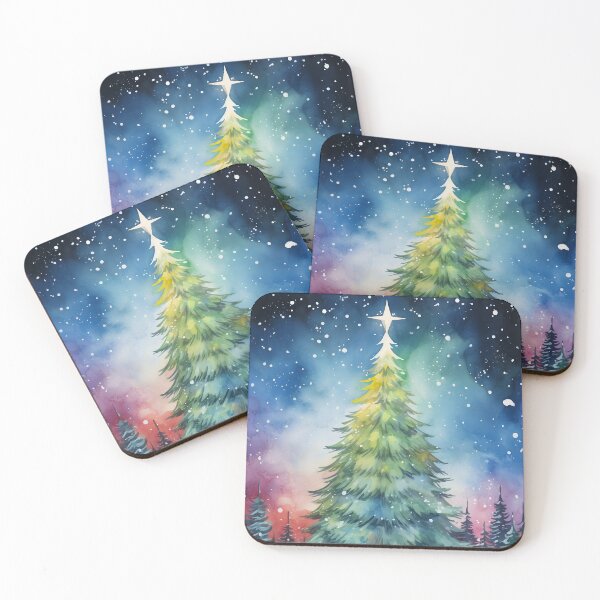 Item preview, Aurora borealis light landscape designed and sold by Art by Lilia.