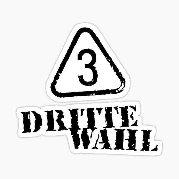 Item preview, Dritte Wahl designed and sold by MangomoochiArt.