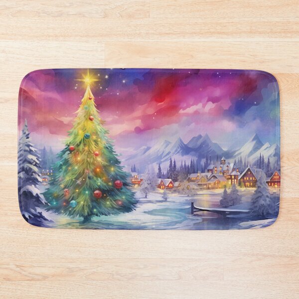 Item preview, Aurora borealis light landscape designed and sold by Art by Lilia.
