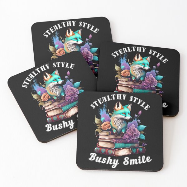 Item preview, Stealthy Style, Bushy Smile designed and sold by FoxVibes.