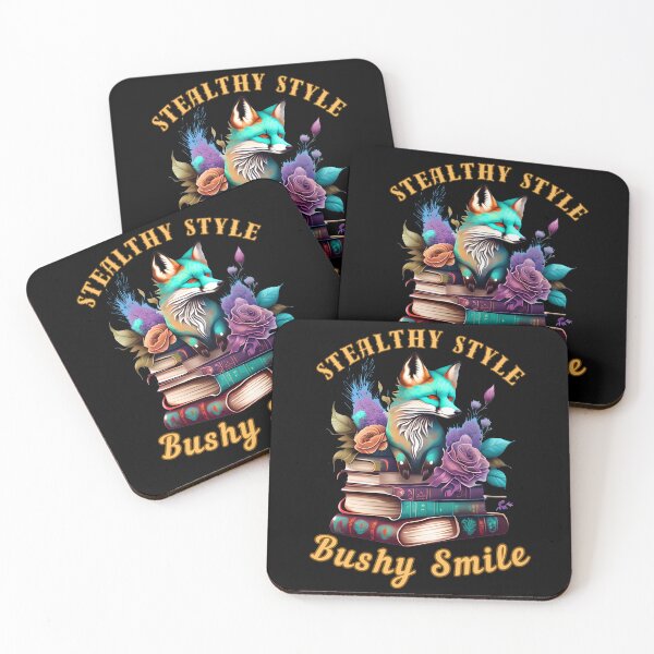 Item preview, Stealthy Style, Bushy Smile. fox lover designed and sold by FoxVibes.