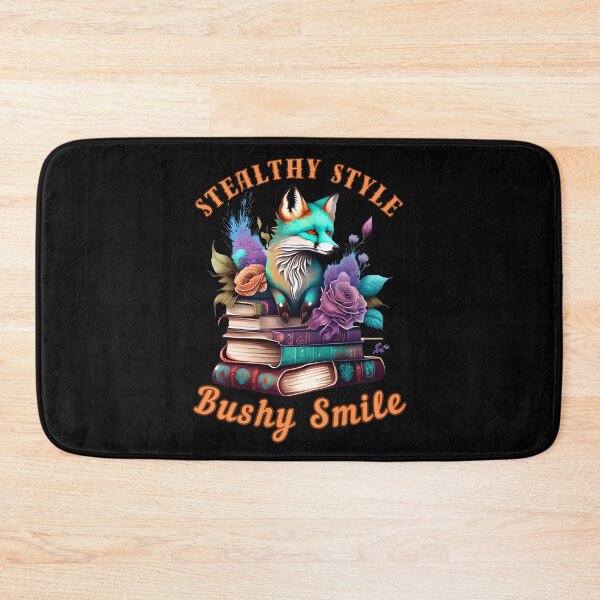 Item preview, Stealthy Style, Bushy Smile. fox portrait designed and sold by FoxVibes.