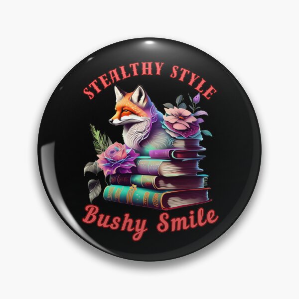 Item preview, Stealthy Style, Bushy Smile. fox owner designed and sold by FoxVibes.