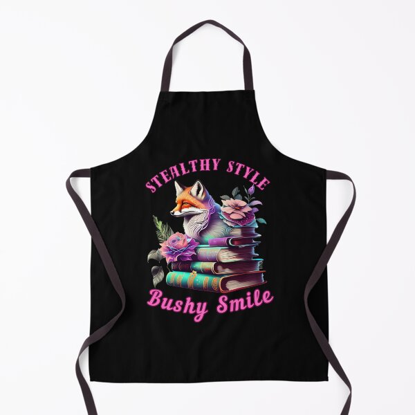 Item preview, Stealthy Style, Bushy Smile. fox foxes designed and sold by FoxVibes.