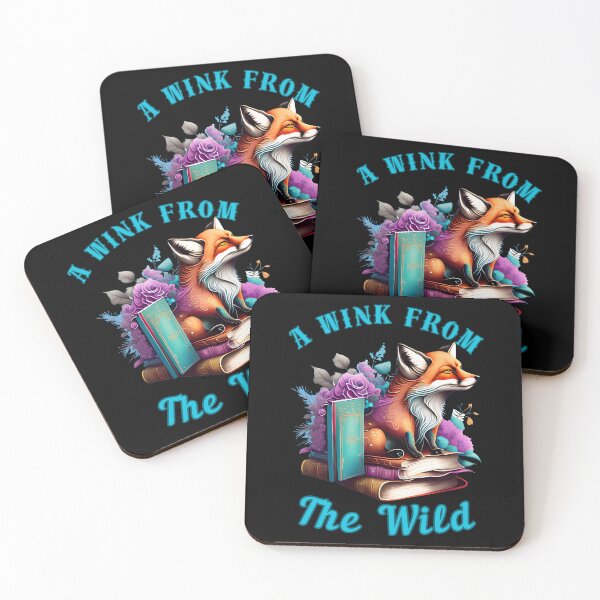 Item preview, A Wink From The Wild. fox face designed and sold by FoxVibes.