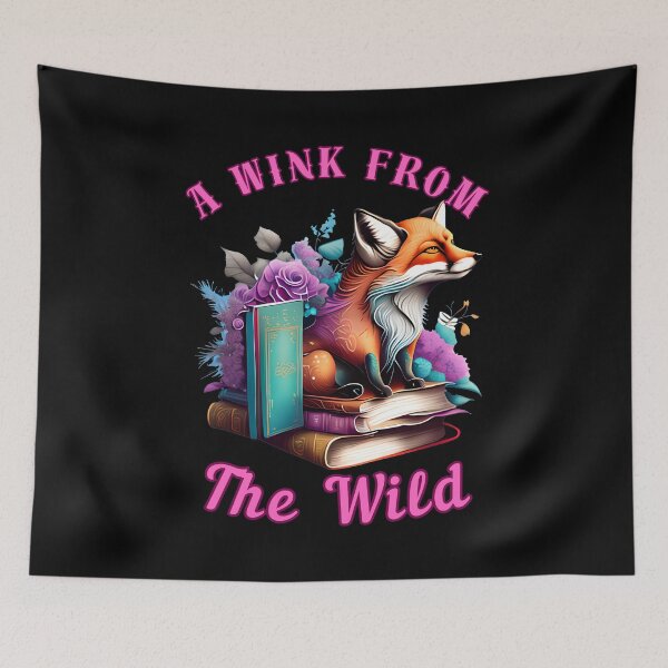 Item preview, A Wink From The Wild. cool fox designed and sold by FoxVibes.