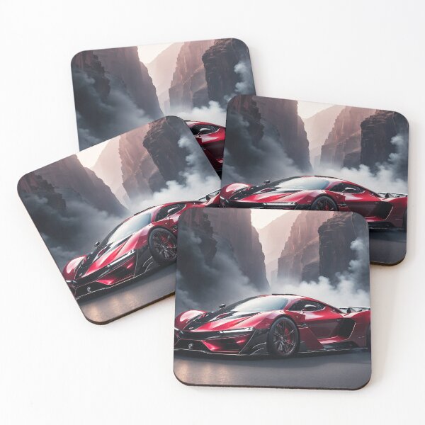 Item preview, Red & Black Hypercar Concept designed and sold by AthenaShadow.