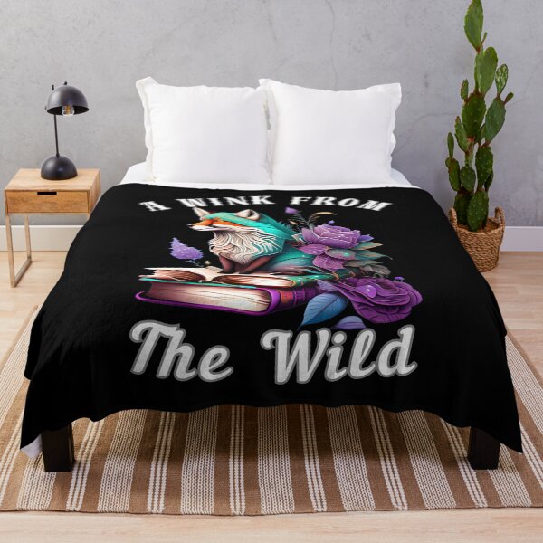 Item preview, A Wink From The Wild. fox quote designed and sold by FoxVibes.