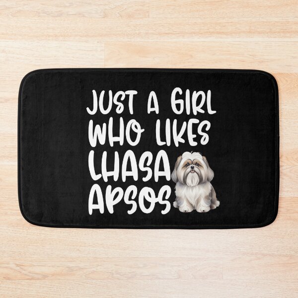 Item preview, Just A Girl Who Likes Lhasa Apsos designed and sold by TheAnimalZ00.