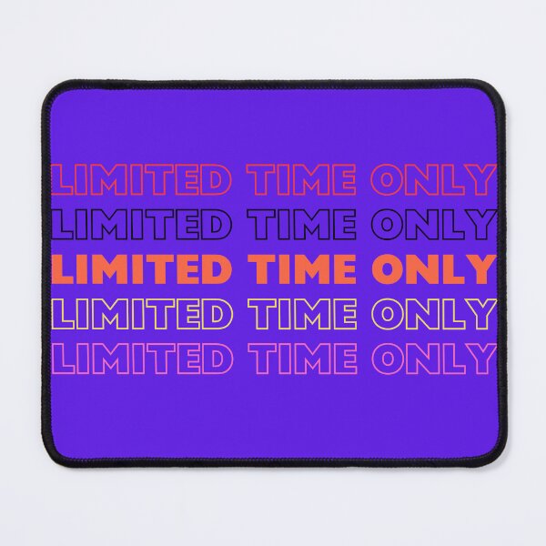 Item preview, Limited time only text art designed and sold by RKart2023.