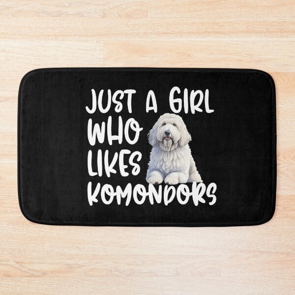 Item preview, Just A Girl Who Likes Komondors designed and sold by TheAnimalZ00.