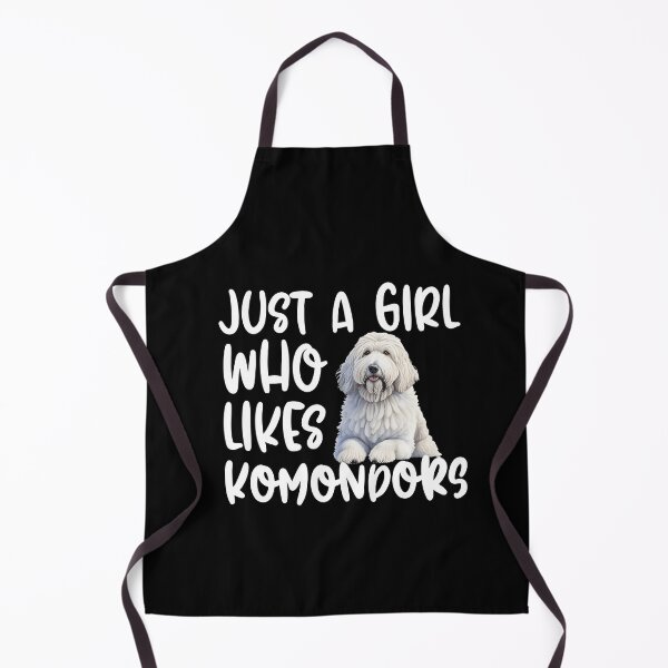 Item preview, Just A Girl Who Likes Komondors designed and sold by TheAnimalZ00.
