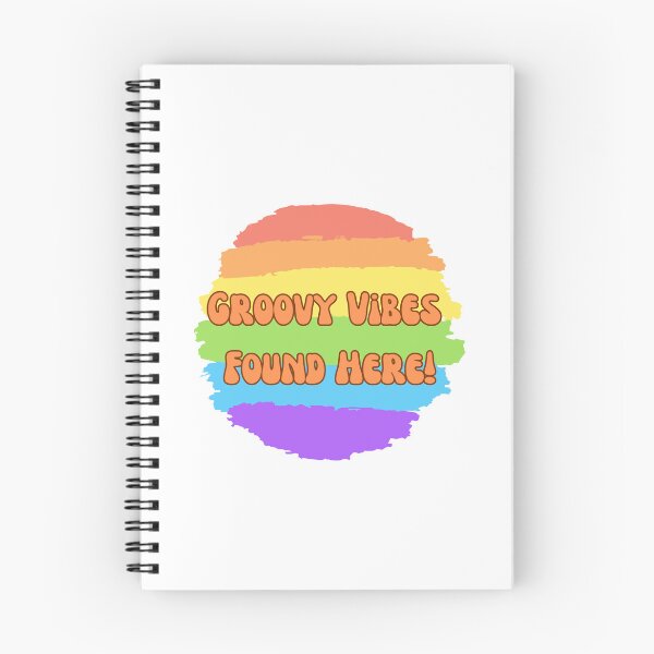 Item preview, Copy of Groovy Vibes Found Here Orange Text designed and sold by Stuckonpaddling.