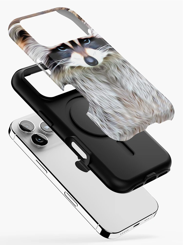 Thumbnail 2 of 4, iPhone Case, Cute Racoon Face designed and sold by Tree45.