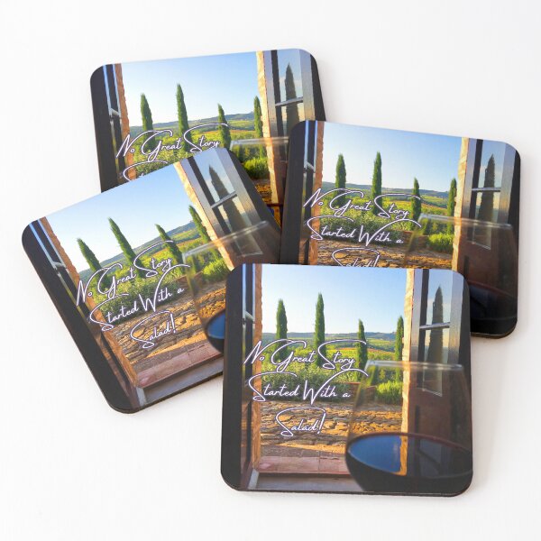 Item preview, No Great Story Started With a Salad! designed and sold by TidyKitchenInc.