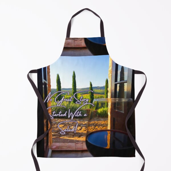 Item preview, No Great Story Started With a Salad! designed and sold by TidyKitchenInc.
