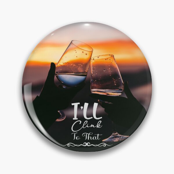 Item preview, I'll Clink To That! designed and sold by TidyKitchenInc.